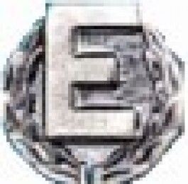 'E' with Wreath Device