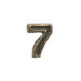 Numeral 7 Bronze