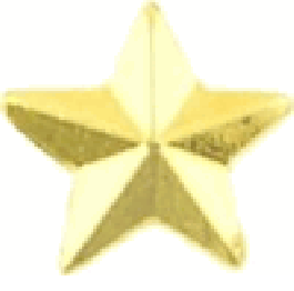 Gold Star - 1/8 inch (miniature) Device