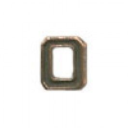 Numeral 0 Bronze