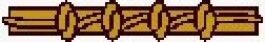 Hitch 4 knot Bronze - Large Device for Army Service