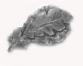 Oak Leaf Cluster - 13/32 inch Silver