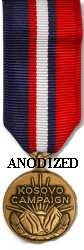 Kosovo Campaign Medal - Mini Anodized