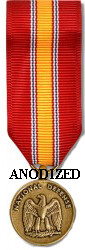 National Defense Medal - Mini Anodized
