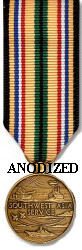 Southwest Asia Campaign Medal - Mini Anodized