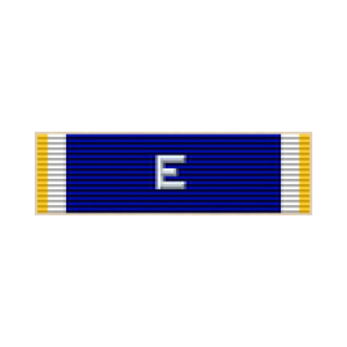 Navy 'E' Ribbon
