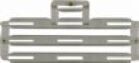 Ribbon Bar (10) - 1/8" space, Clear
