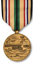 Southwest Asia Campaign Medal - Large Anodized