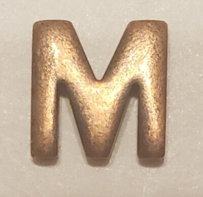 'M' 1/4 inch Bronze Device