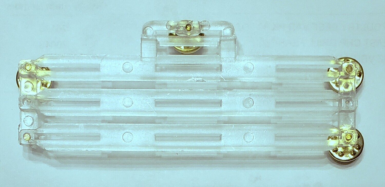 Ribbon Bar (10) - no space, Clear