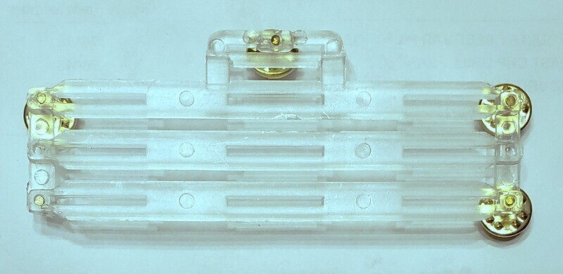 Ribbon Bar (10) - no space, Clear