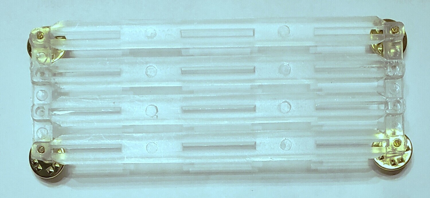 Ribbon Bar (12) - no space, Clear
