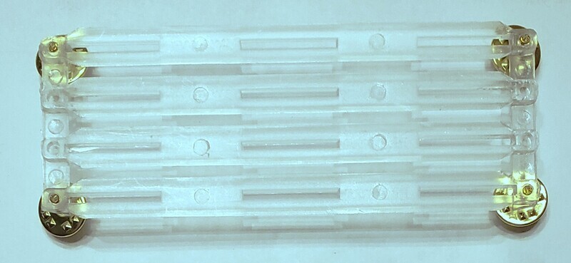 Ribbon Bar (12) - no space, Clear