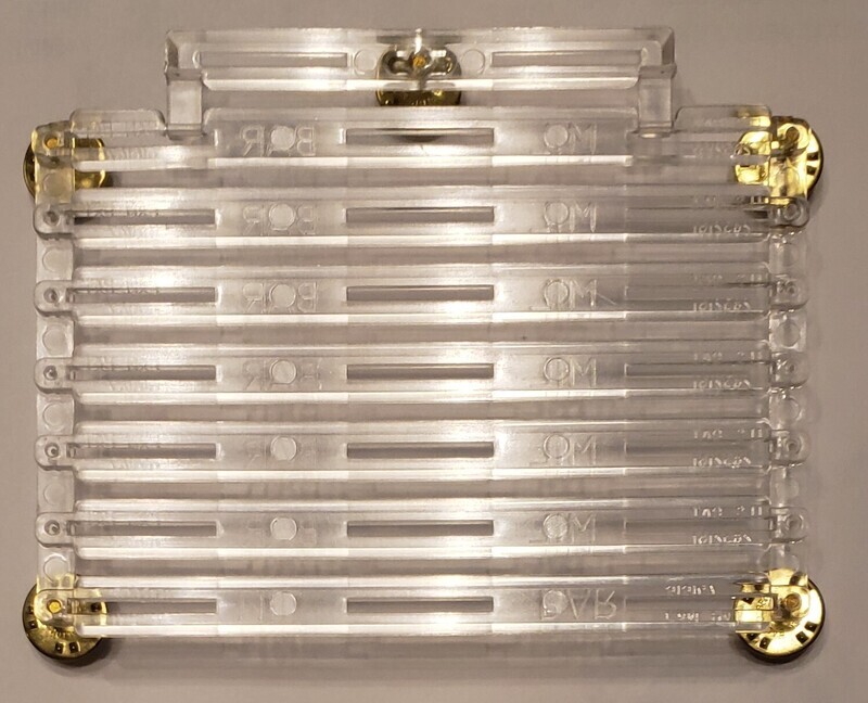 Ribbon Bar (23) - no space, Clear