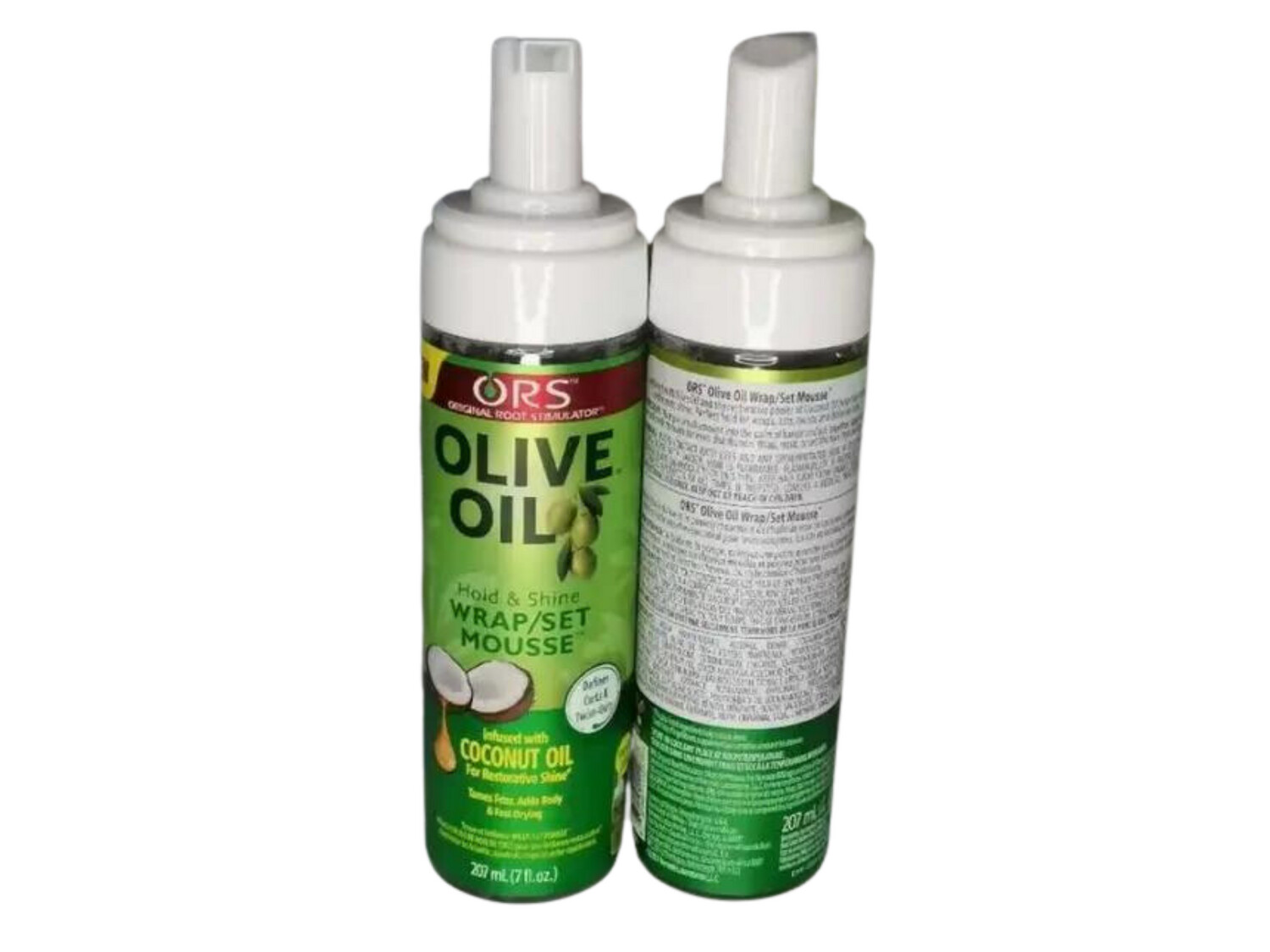 Olive Oil Wrap/Set Mousse (Hold &amp; Shine)