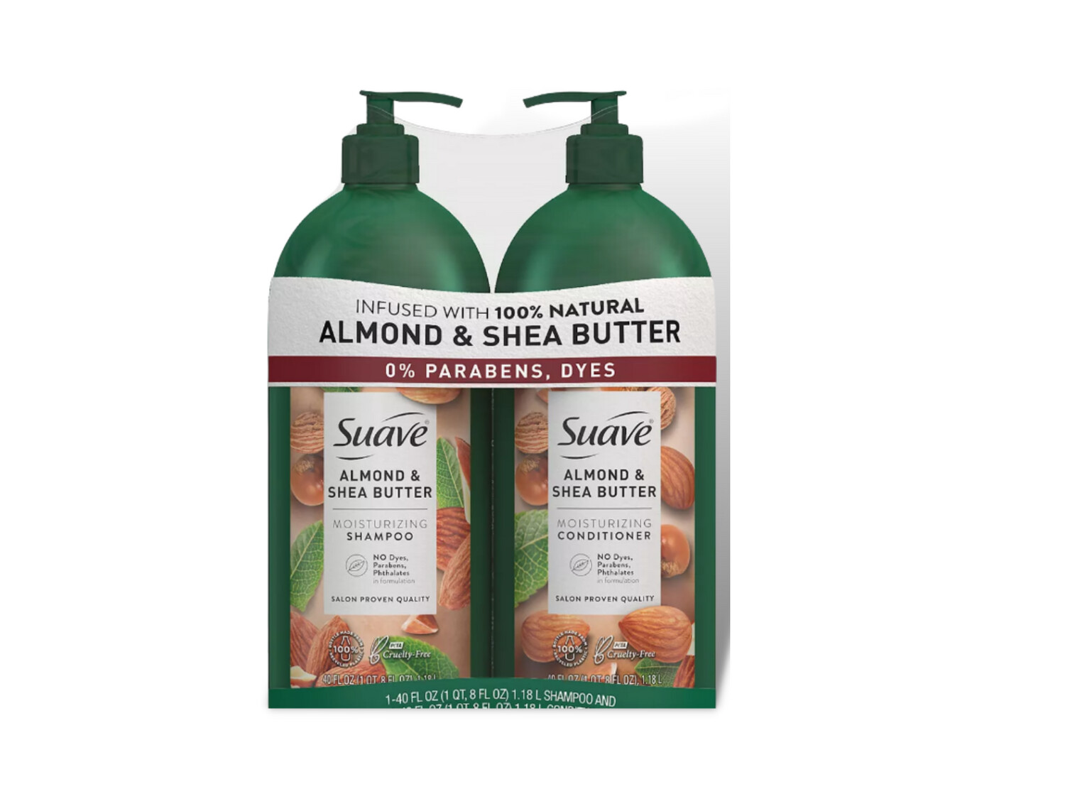 Suave Almond-Shea Butter Shampoo & Conditioner