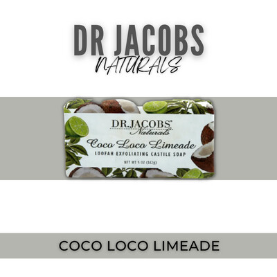 Dr Jacobs Exfoliating Bar Soap - Coco Loco Limeade