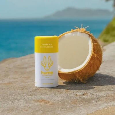 Plant & Probiotic Deodorant- Coconut Coast Scent
