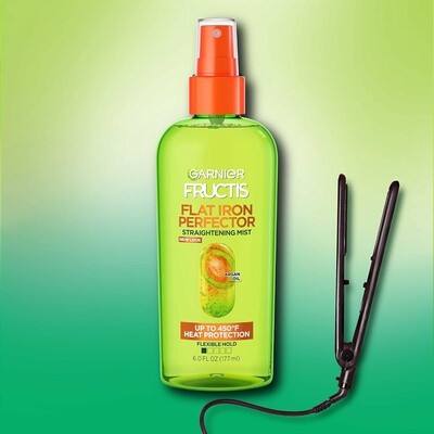 Fructis Style Flat Iron Perfector Straightening Mist for Heat Protection