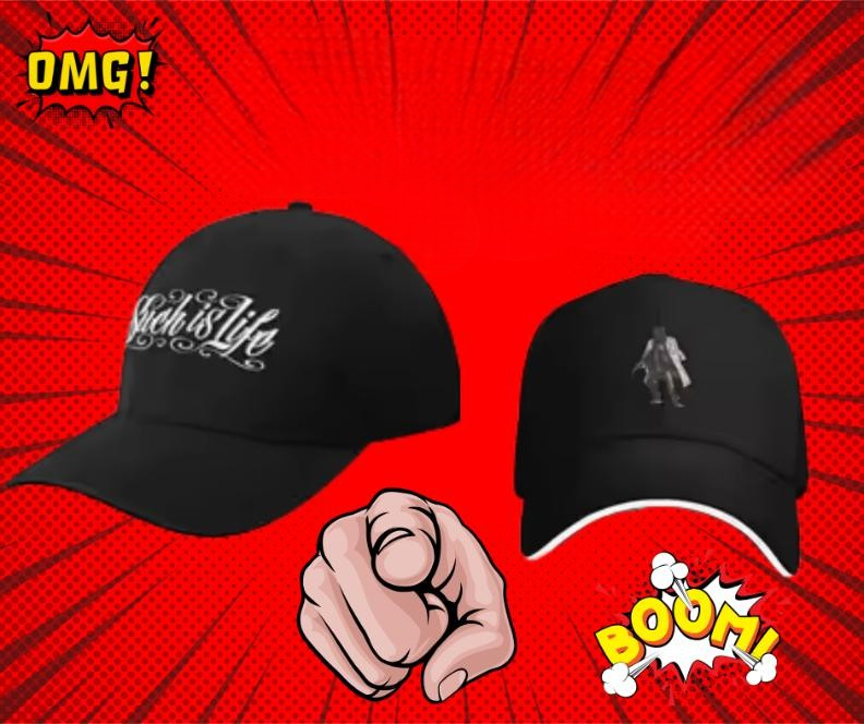 Such is life Australia Australian Ned Kelly Tattoo Baseball Cap or Ned Kelly Armour Baseball Cap