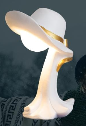 Cow Girl Bedside Lamps