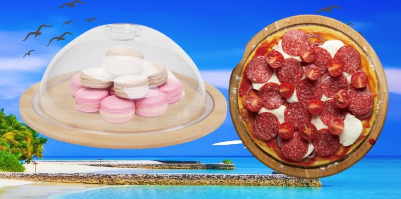 Cake, Pizza & Cheese Server