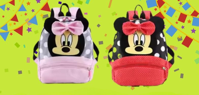 Disney Cartoon Backpack for Boys & Girls