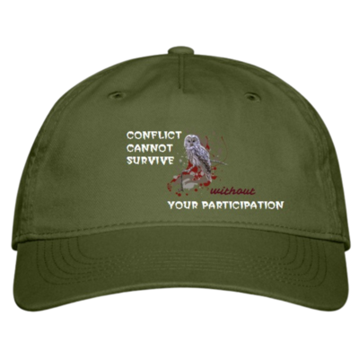 No Conflict Baseball Hat