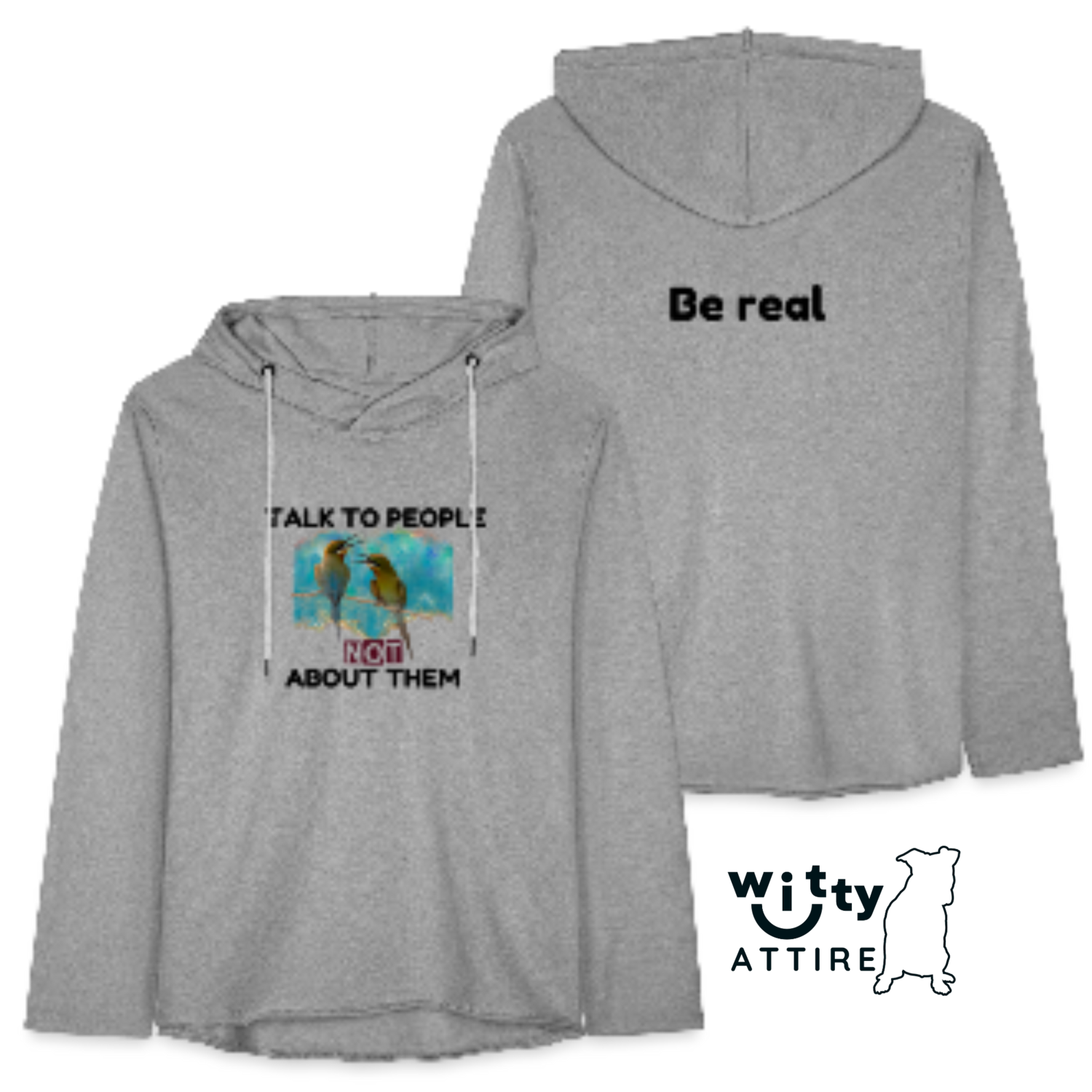 Be Real Relaxed Light Hoodie