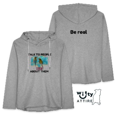 Be Real Relaxed Light Hoodie