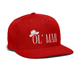 Ol&#39; Man Snapback Hat