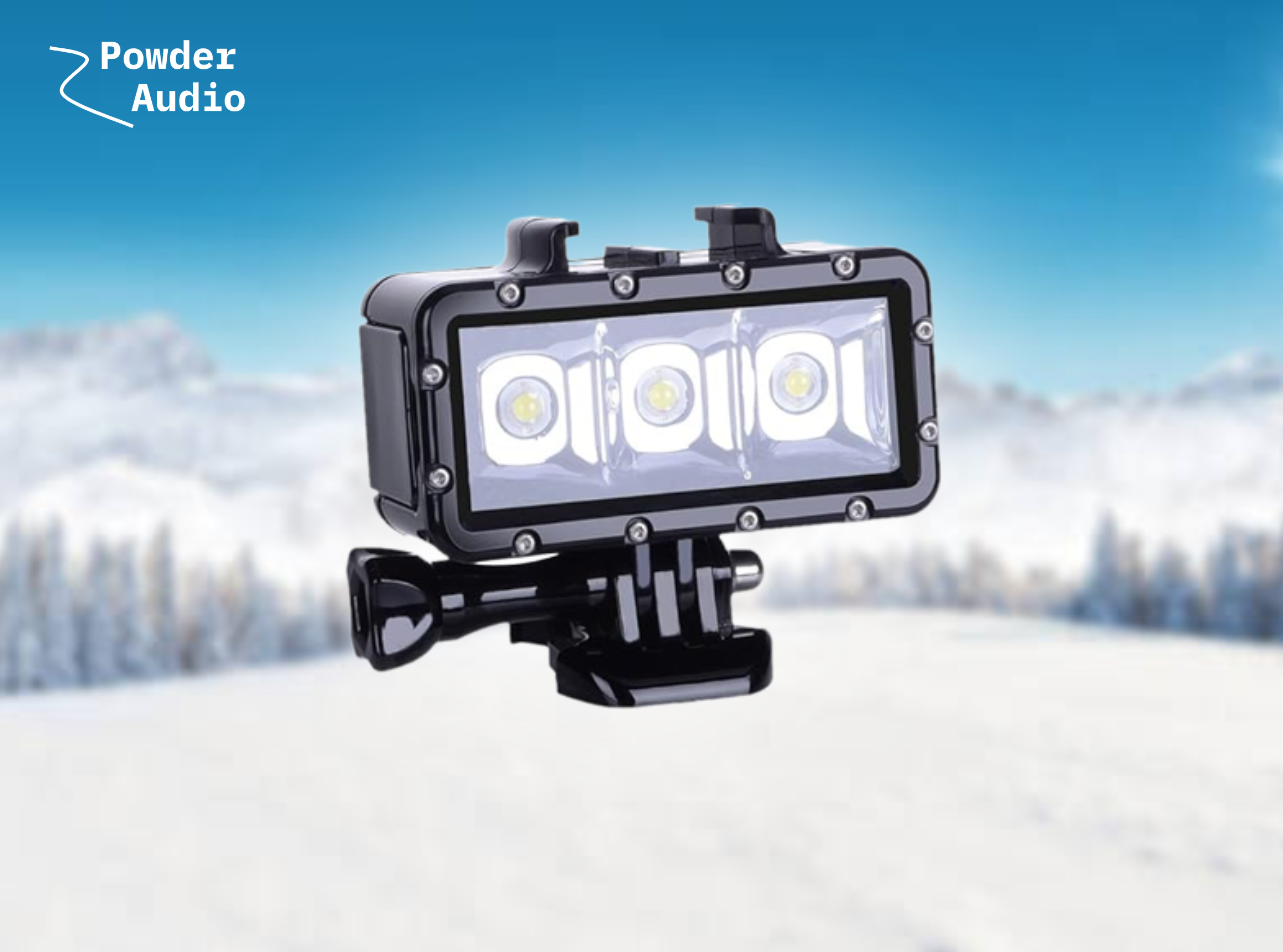 PowderVision Pro Light/Helmet Attachment