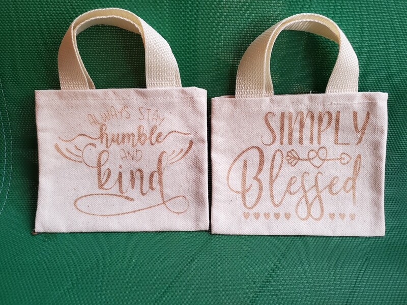 5&quot; X 6&quot; Unbleached Canvas Bag