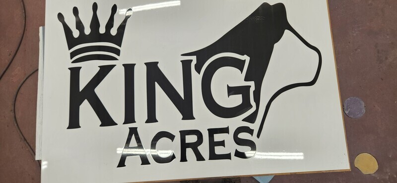 Customized Metal Sign 32&quot; x 48&#39;&#39;