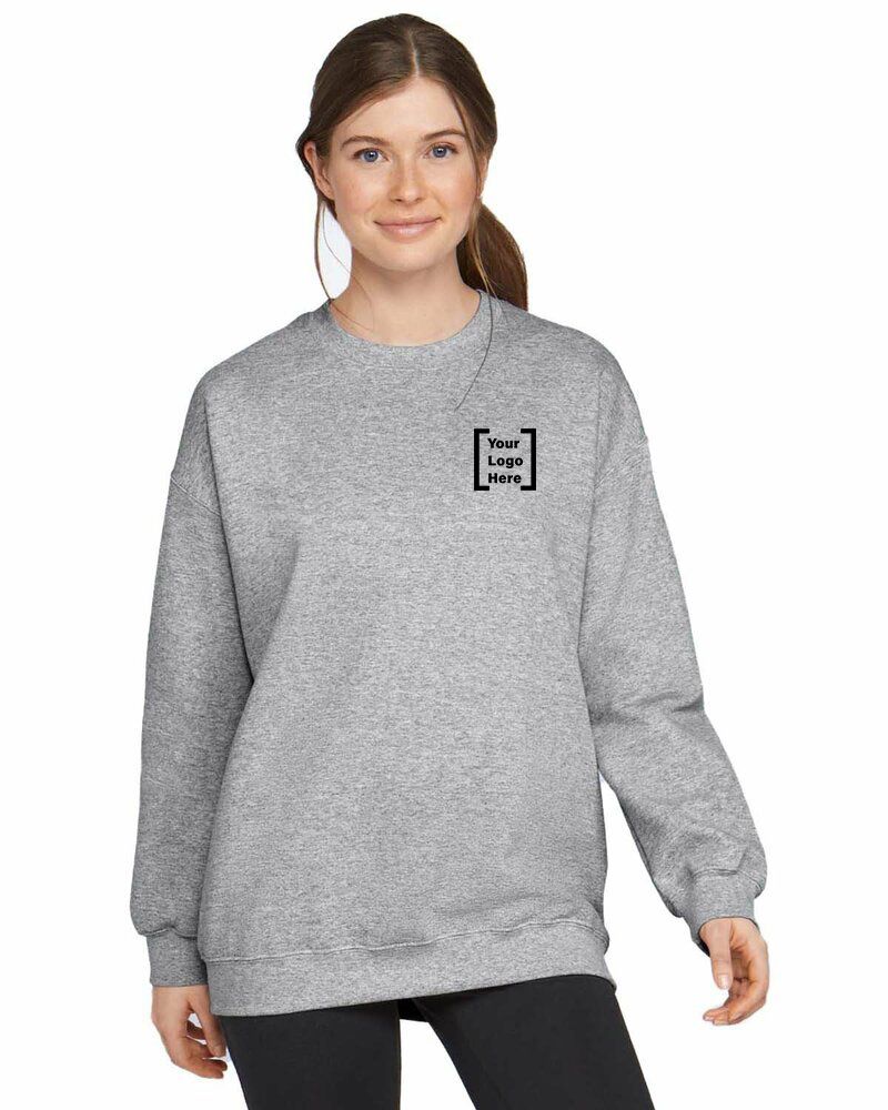 Gildan Fleece Pullover Crewneck Sweater