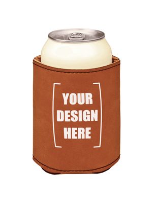 Personalized Leather Koozy