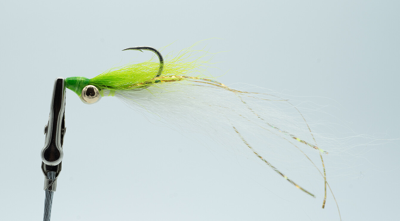 Chartreuse Clouser - Saltwater Fly