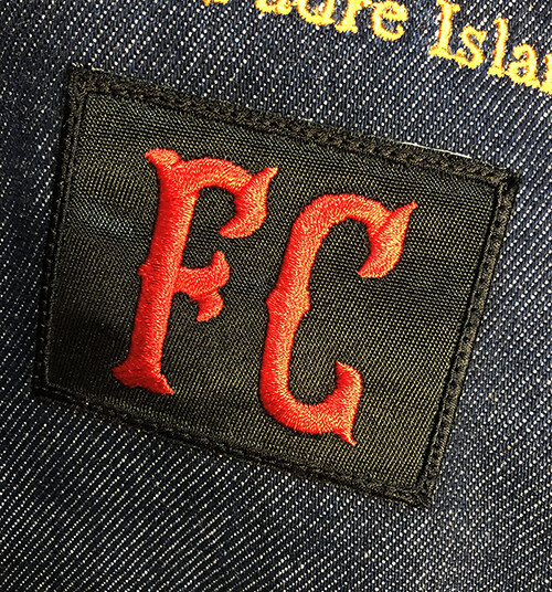 Patch Fly Fishing Crazy - FC MOTO-CYCLE Club Patch