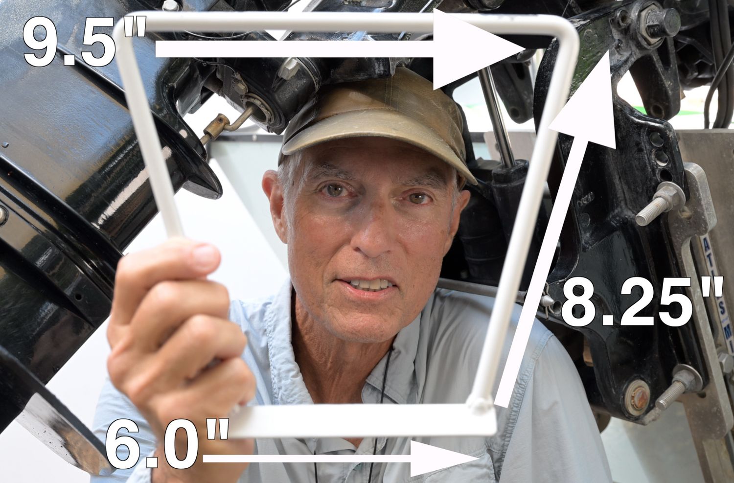 Transom Saver - Small Outboard Motor Transom Saver Transom Saver - Small Outboard Motor Transom Saver