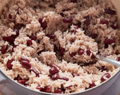 Jamaican Rice and Peas Side
