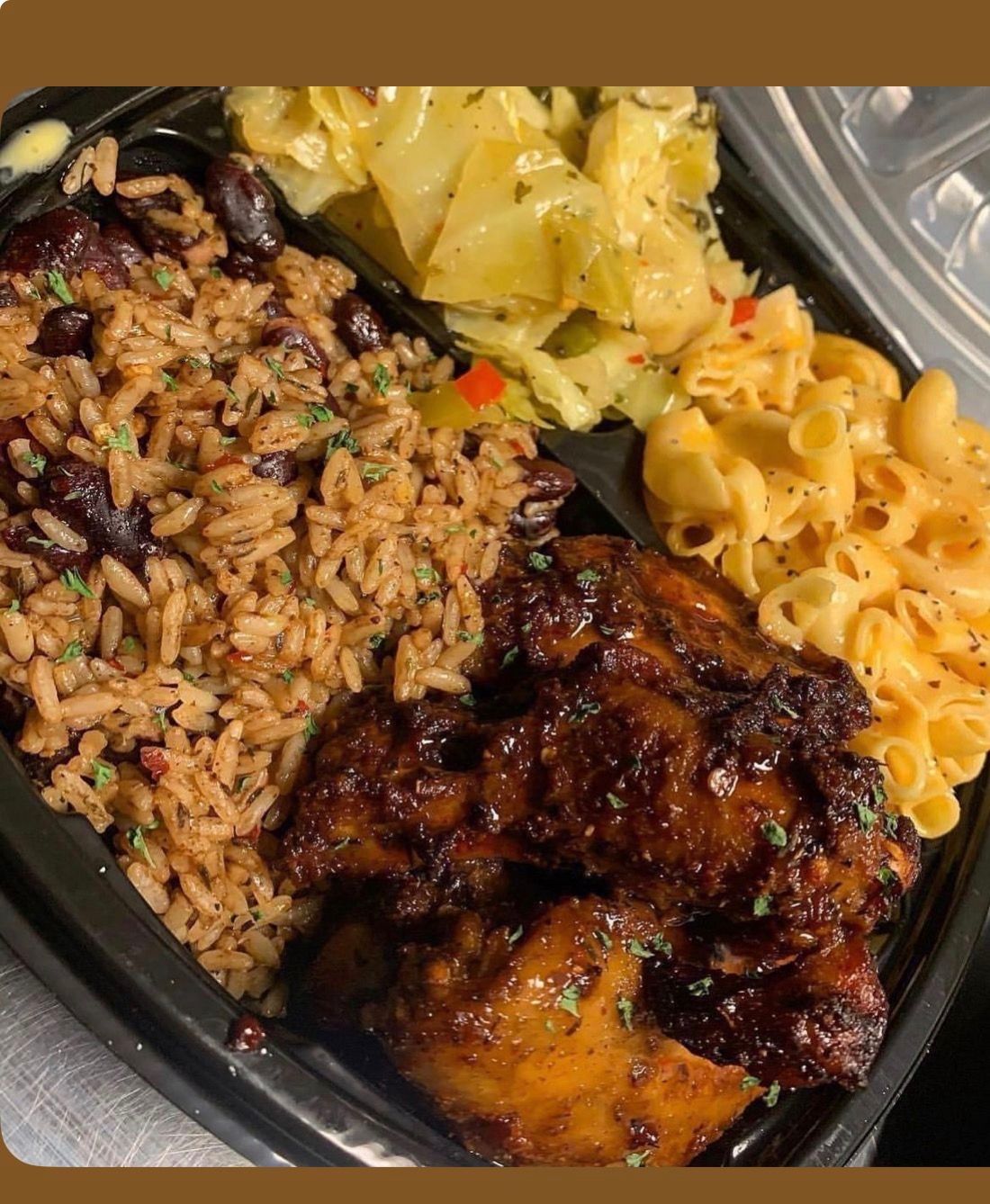 Honey Jerk Chicken Wing Plate