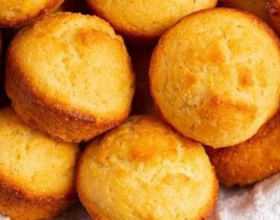 1pc Sweet Honey Cornbread Muffin