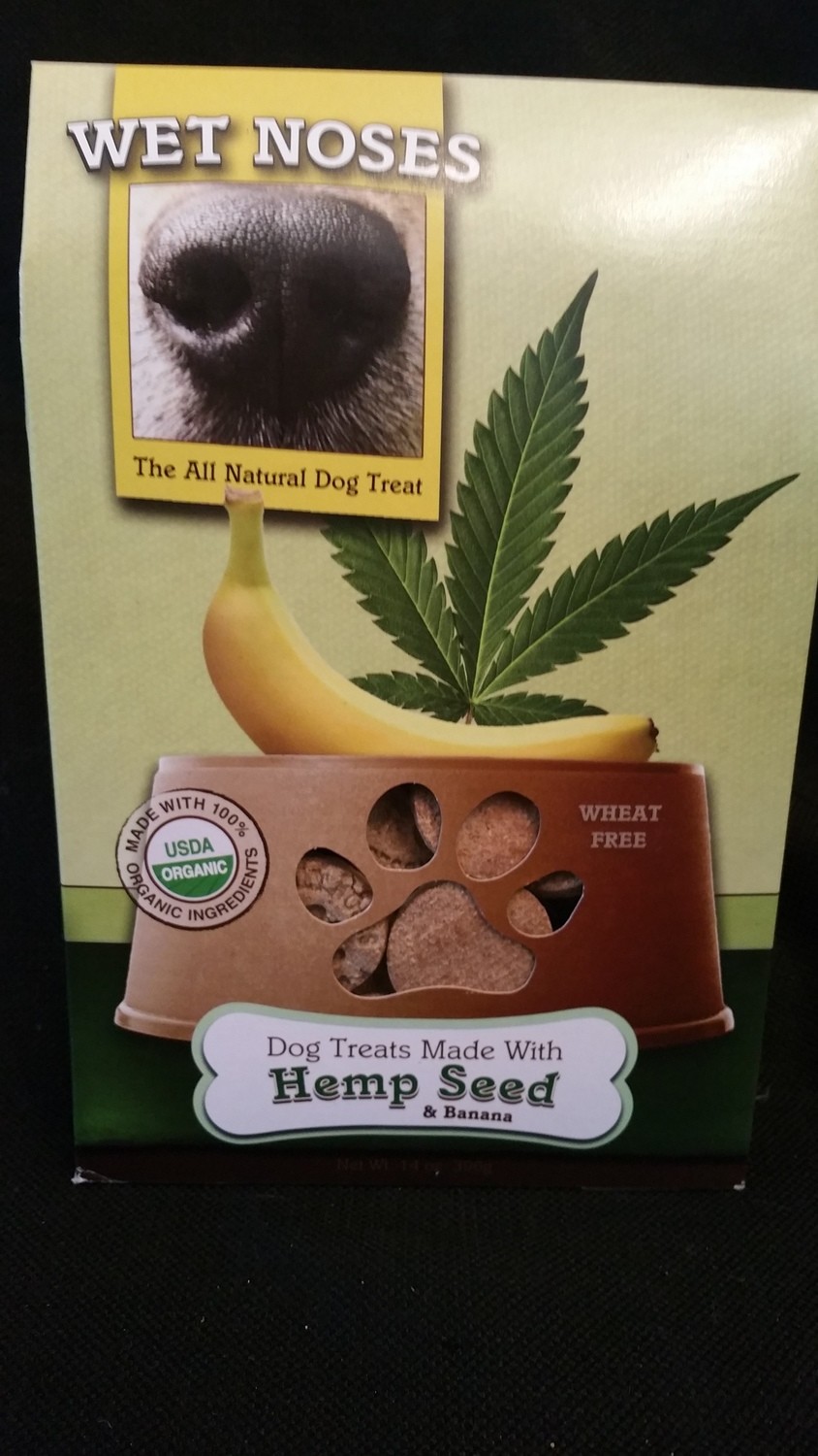Wet Noses Treats--Hemp Seed &amp; Banana