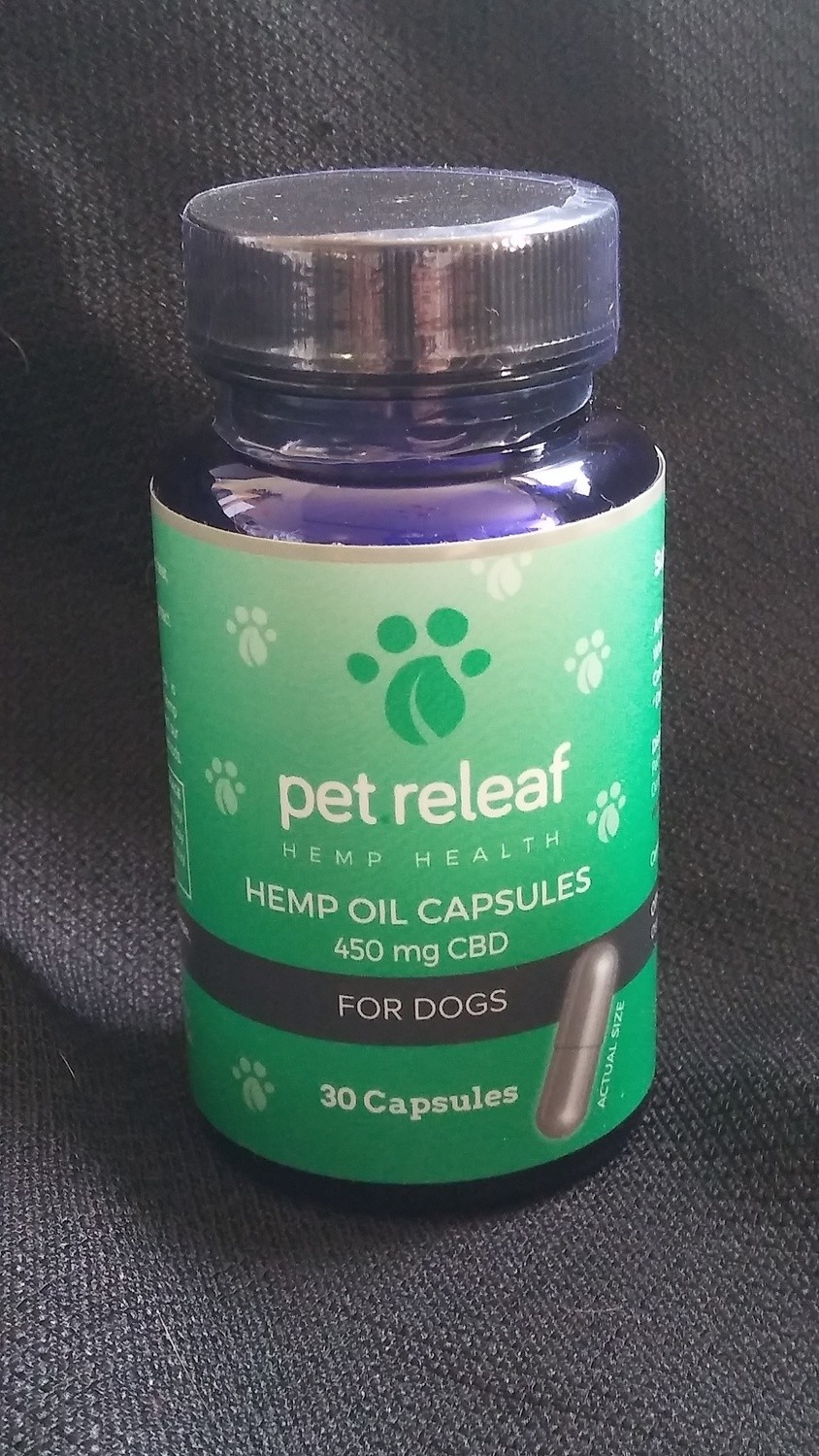 Pet Releaf Large Breed Cannabidiol Capsules 450 mg