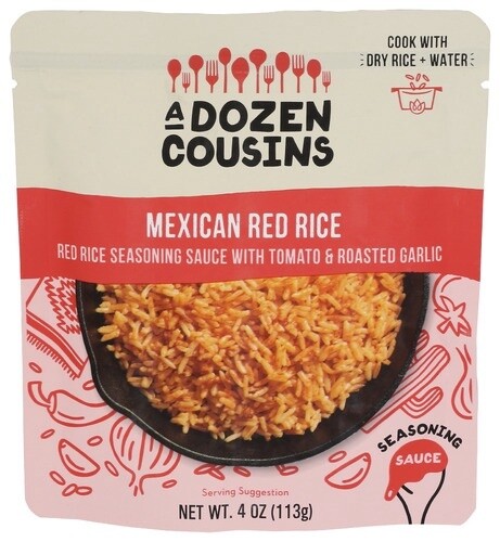 A Dozen Cousins Mexican Red Rice Sauce