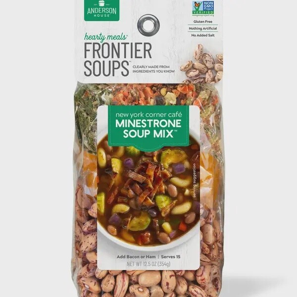 Anderson House Frontier Soups NY Cafe Minestrone Soup Mix
