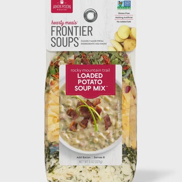 Anderson House Frontier Soups Rocky Mountain Trail Loaded Potato Soup Mix