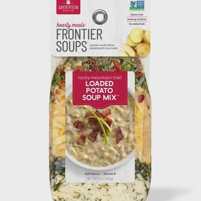 Anderson House Frontier Soups Rocky Mountain Trail Loaded Potato Soup Mix