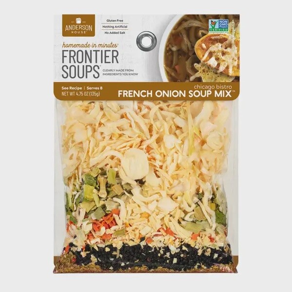 Anderson House Frontier Soups Chicago Bistro French Onion Soup Mix