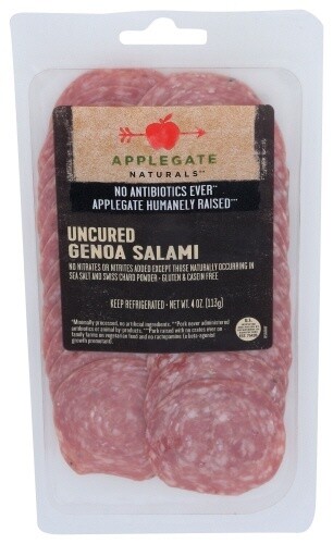 Applegate Deli Sliced Genoa Salami
